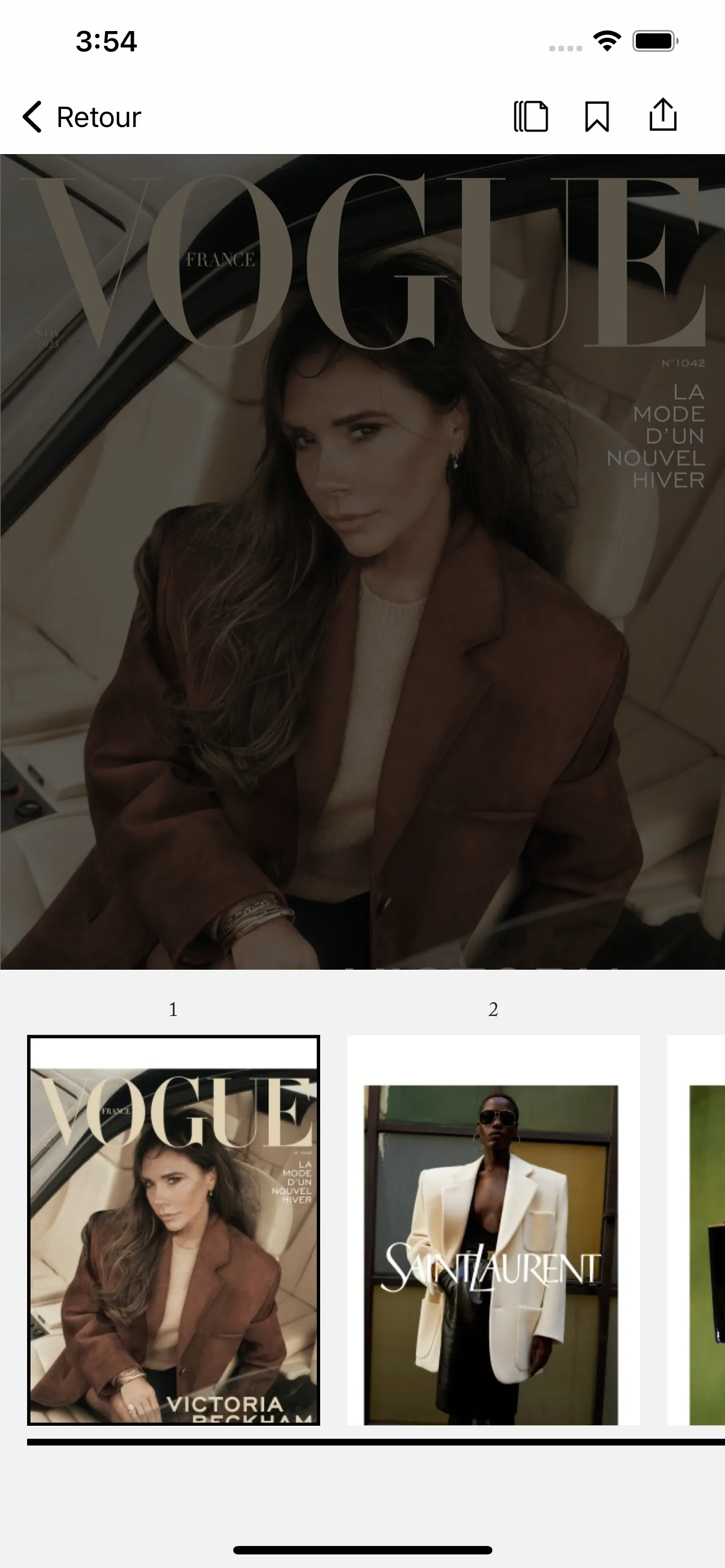 Vogue France Magazine | Indus Appstore | Screenshot