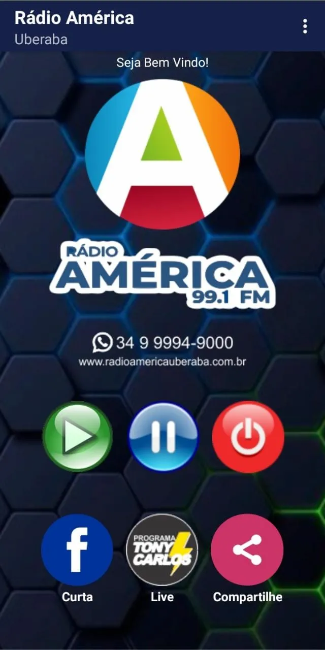 Rádio América Uberaba | Indus Appstore | Screenshot