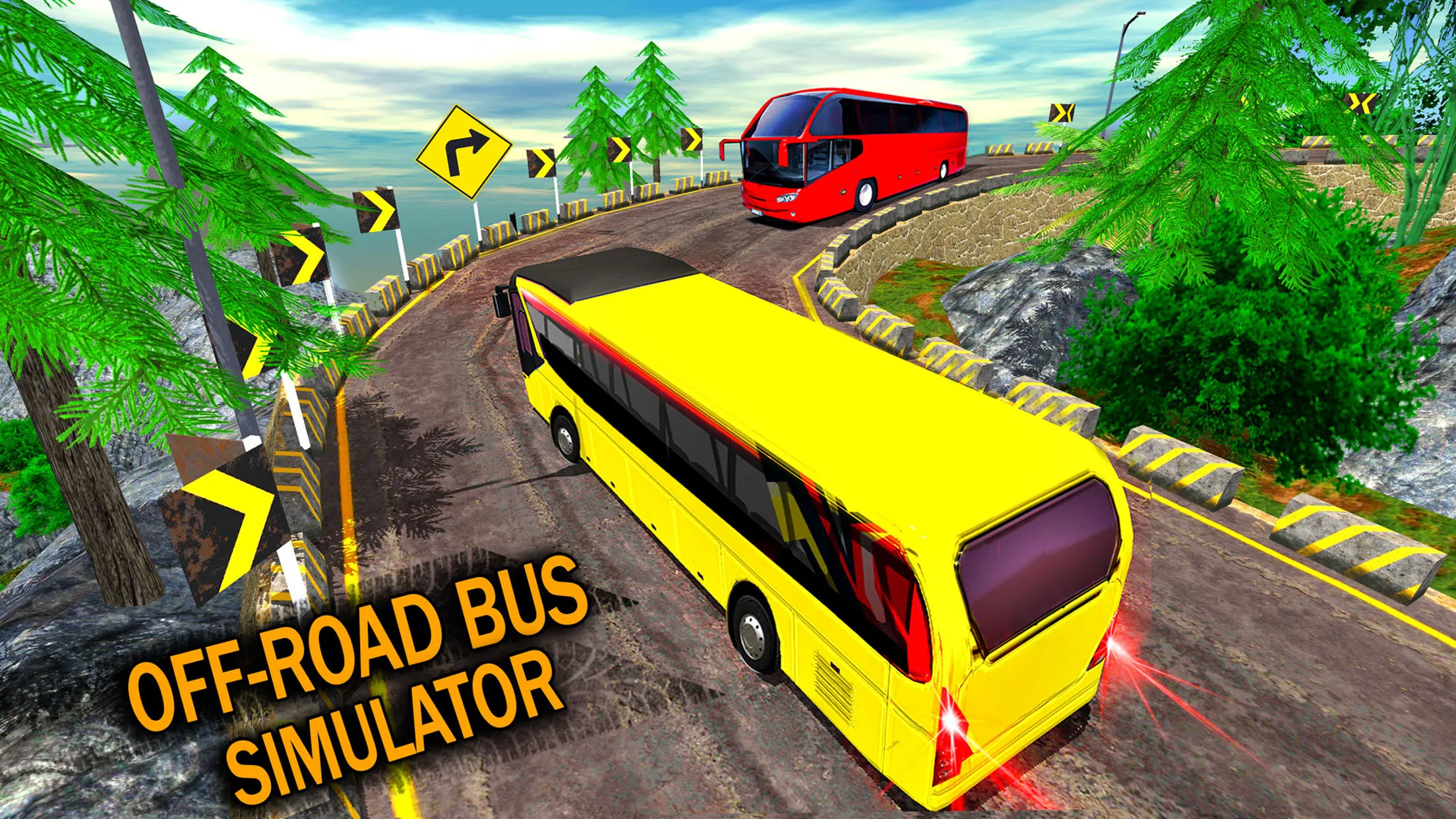 Offroad Coach Tourist Bus Game | Indus Appstore | Screenshot