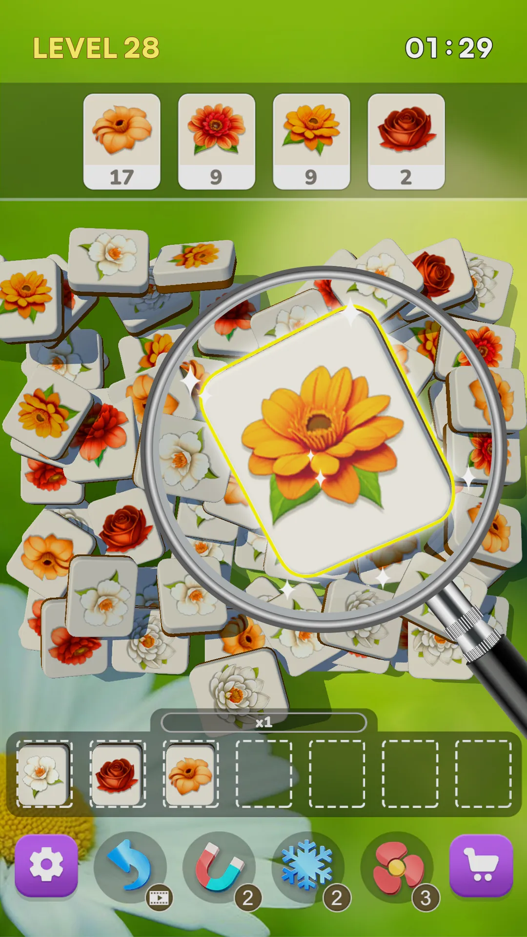 Blossom Tile 3D: Triple Match | Indus Appstore | Screenshot