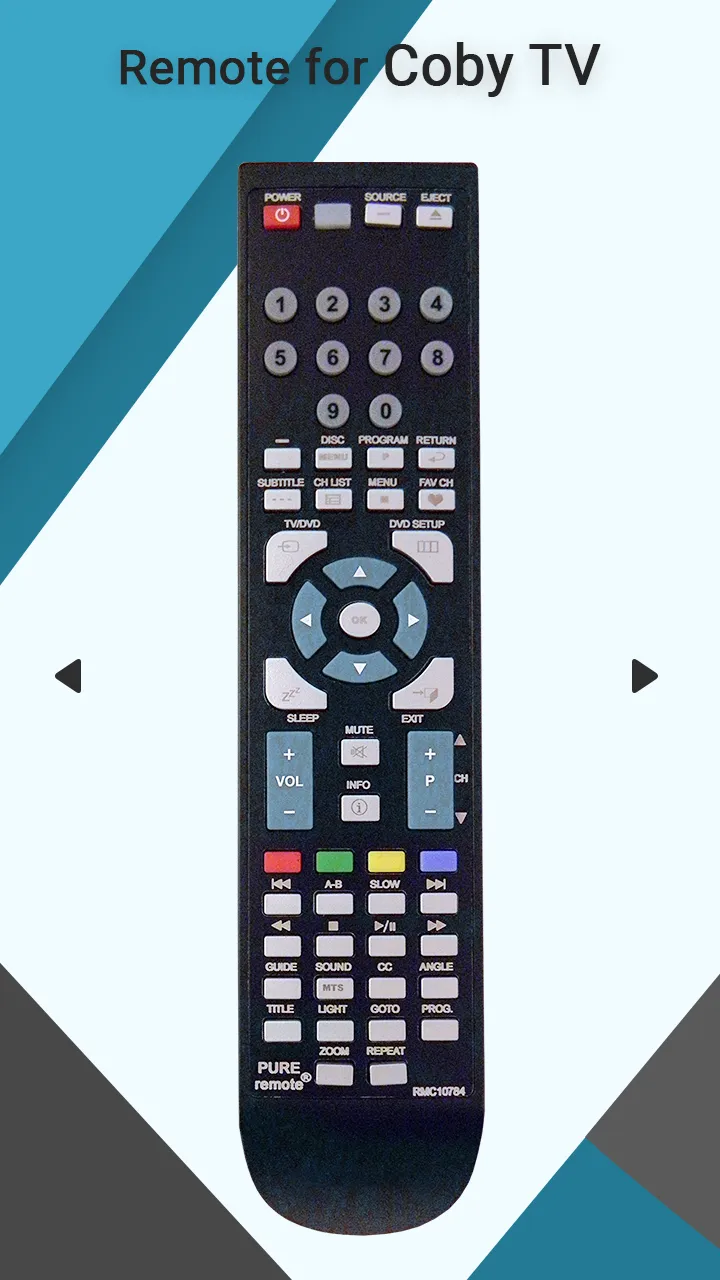 Remote for Coby TV | Indus Appstore | Screenshot