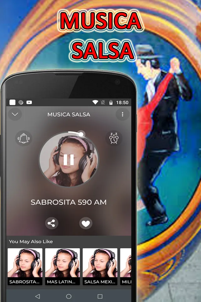 romantic salsa music | Indus Appstore | Screenshot