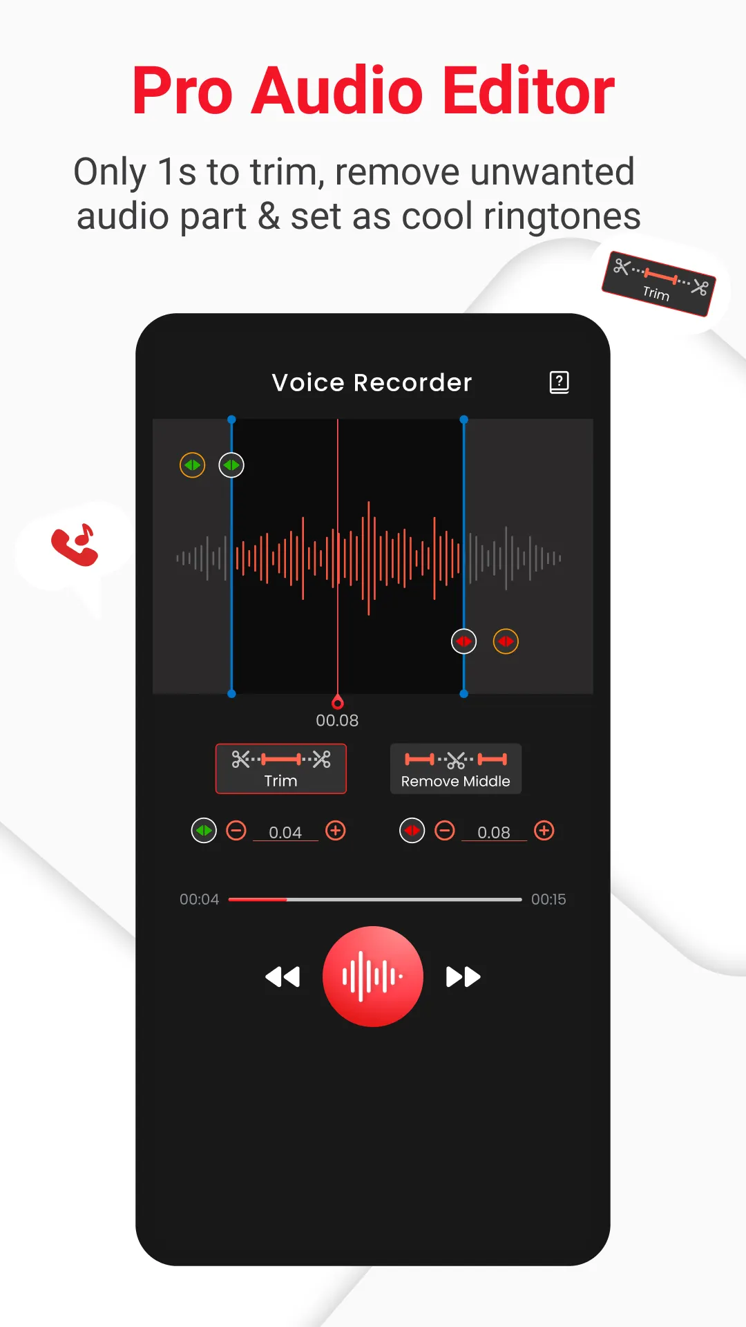 Voice Recorder Audio Editor | Indus Appstore | Screenshot