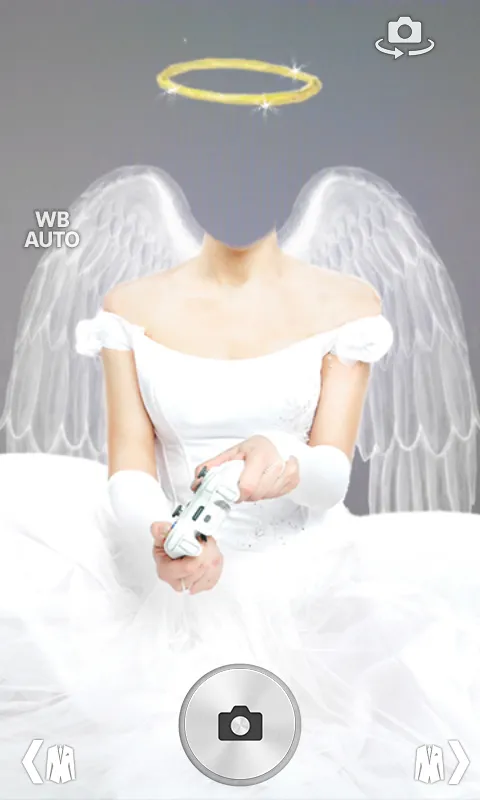 Girl Angel Devil photo montage | Indus Appstore | Screenshot