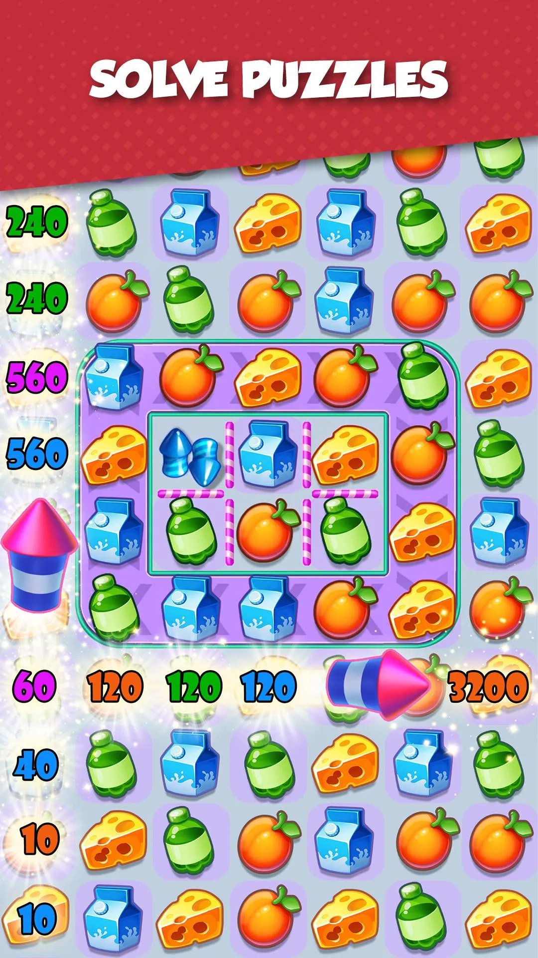 Supermarket Mania - Match 3 | Indus Appstore | Screenshot