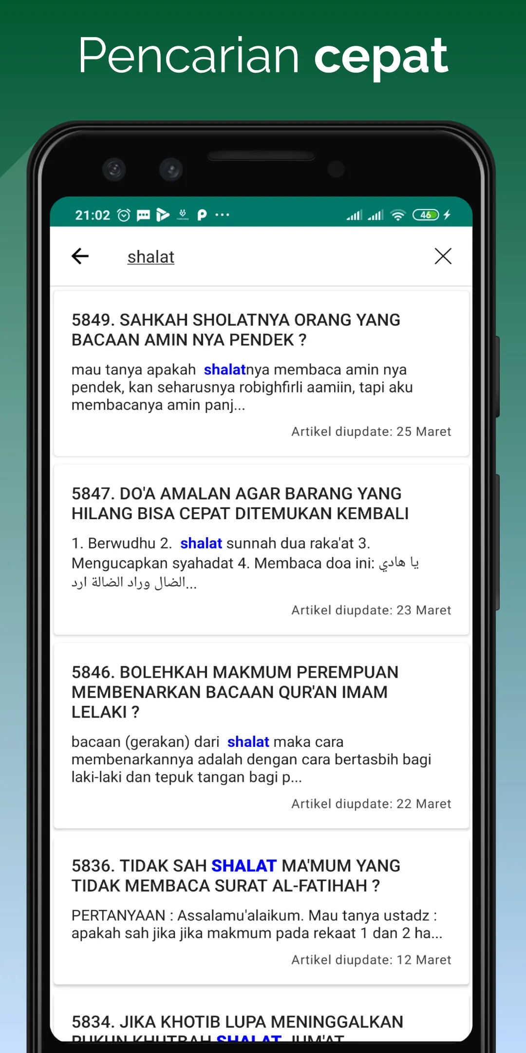 Ustadz Menjawab (Online) | Indus Appstore | Screenshot