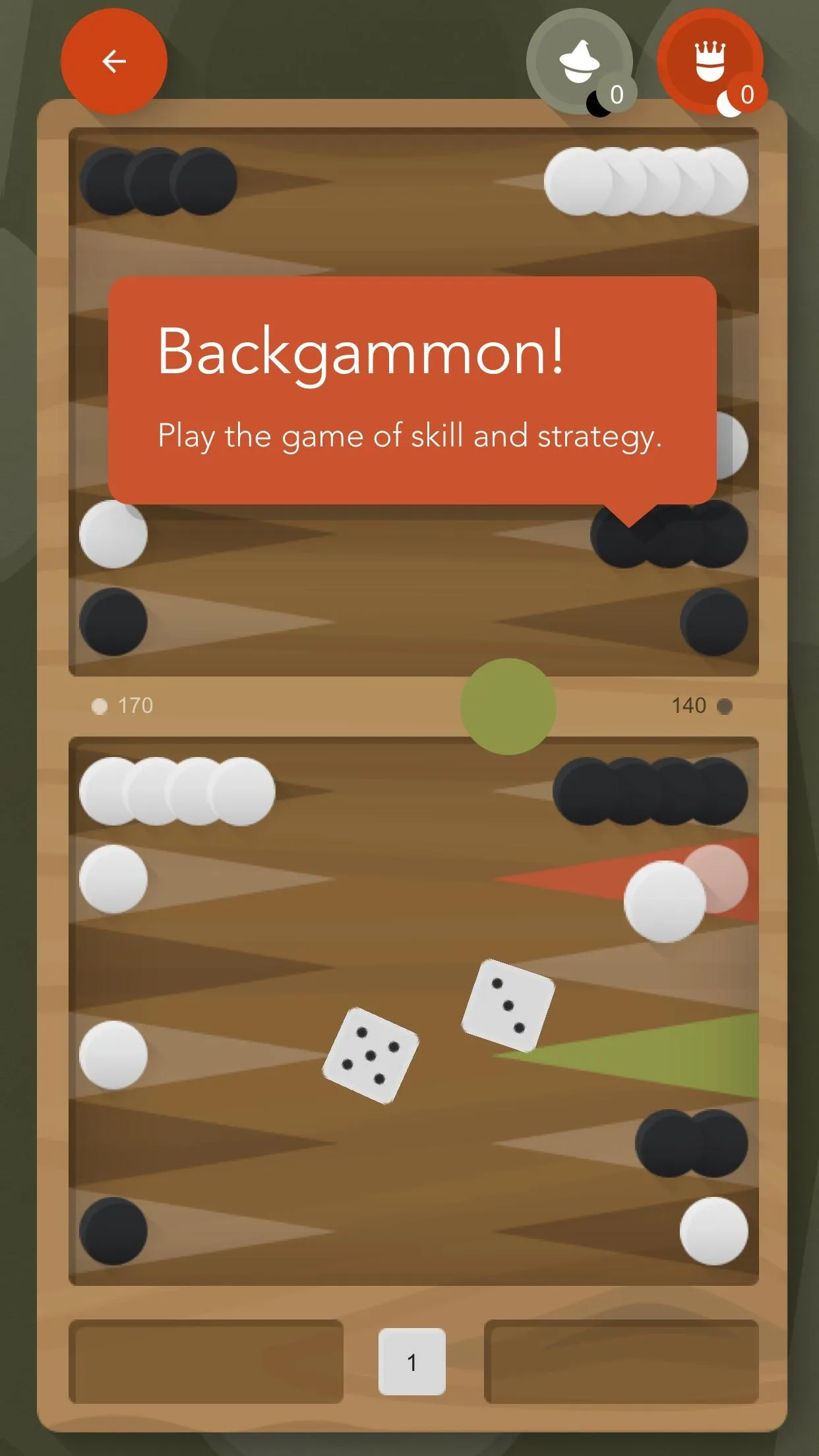 Backgammon PlayDrift | Indus Appstore | Screenshot