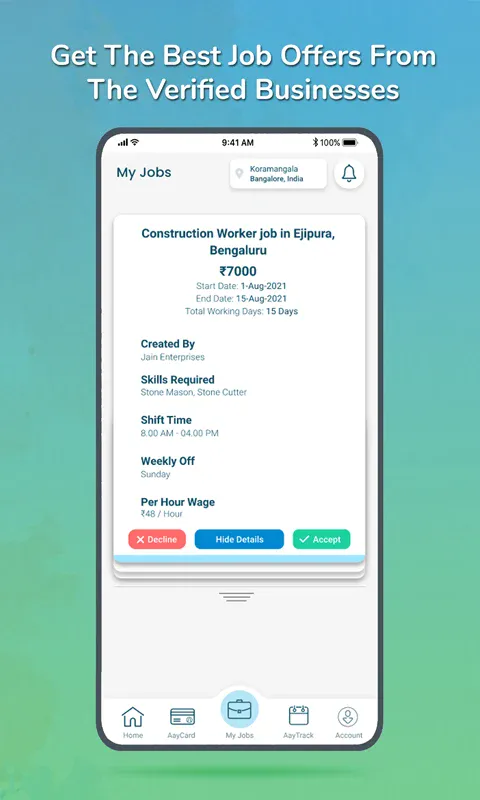 AayWorks - MSME Jobs & Hiring | Indus Appstore | Screenshot