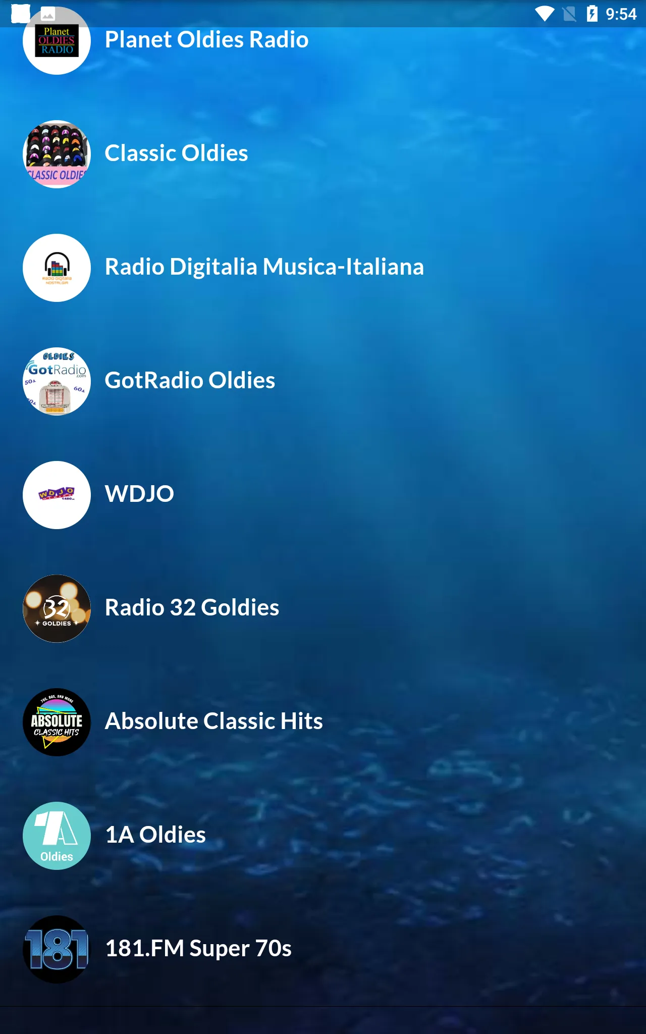 Oldies Music Radio | Indus Appstore | Screenshot