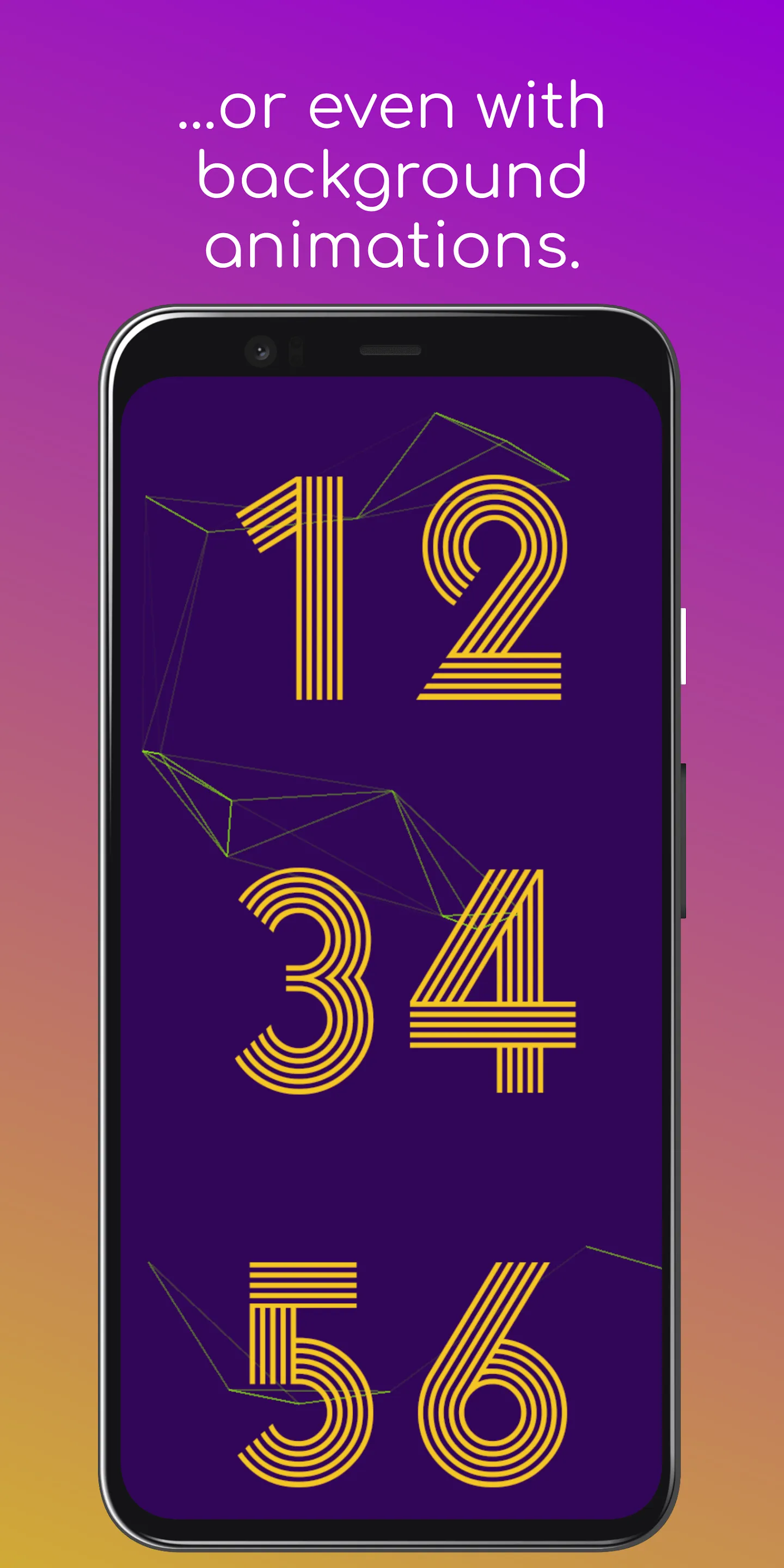 Fullscreen Clock | Indus Appstore | Screenshot