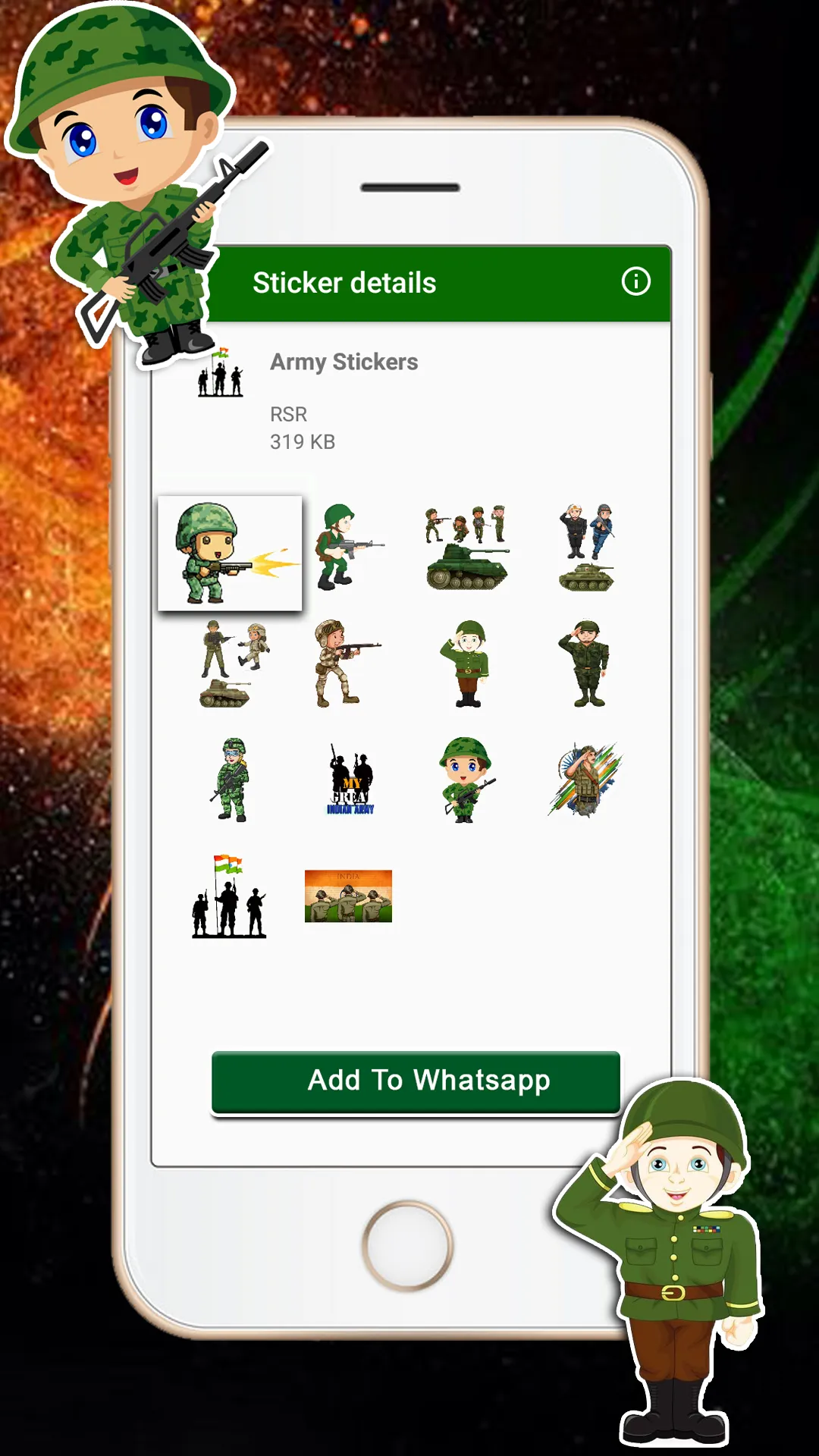 india Republic Day sticker | Indus Appstore | Screenshot