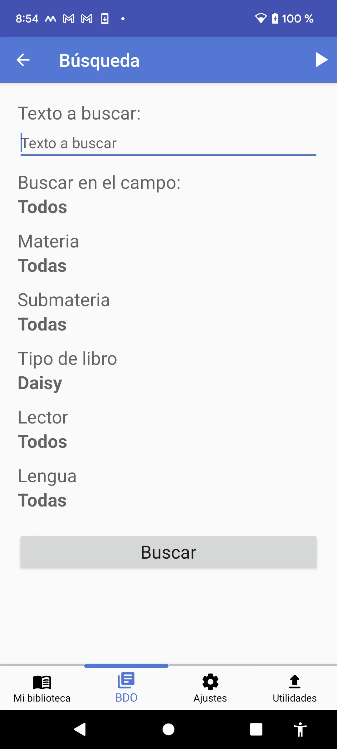 Gestor ONCE libros digitales | Indus Appstore | Screenshot