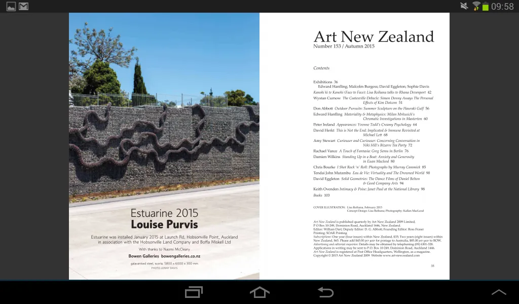 Art New Zealand | Indus Appstore | Screenshot