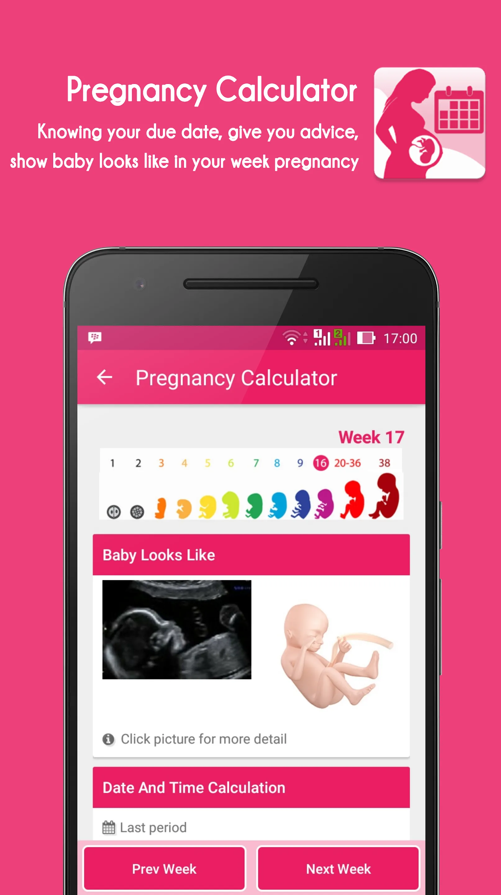 Pregnancy Calculator | Indus Appstore | Screenshot