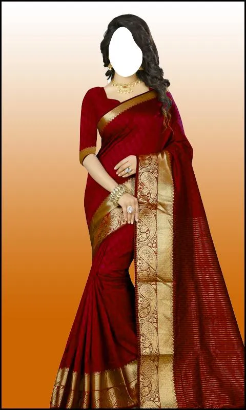 Women Saree Photo Suits | Indus Appstore | Screenshot