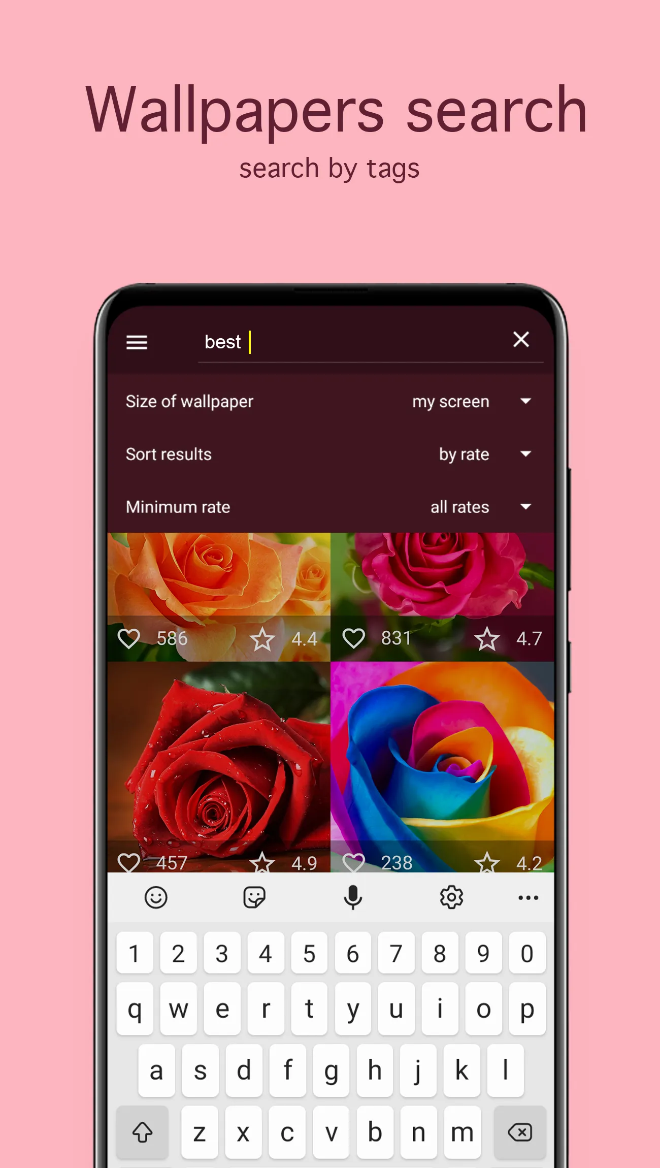 Rose Wallpapers 4K | Indus Appstore | Screenshot