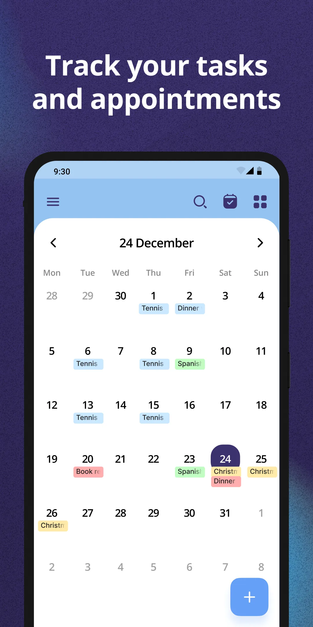 Calendar: Daily Agenda Planner | Indus Appstore | Screenshot