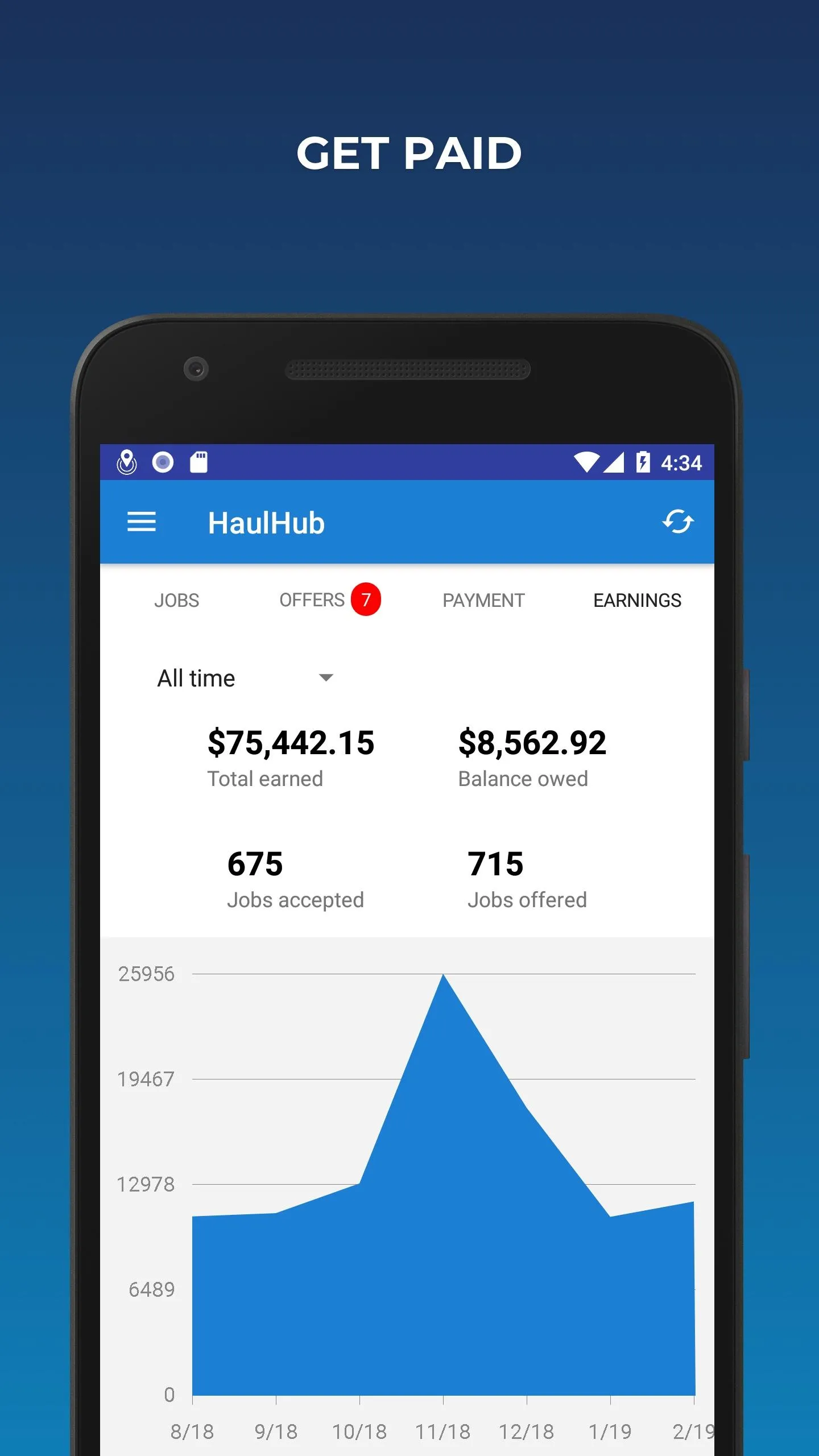 HaulHub Carrier | Indus Appstore | Screenshot