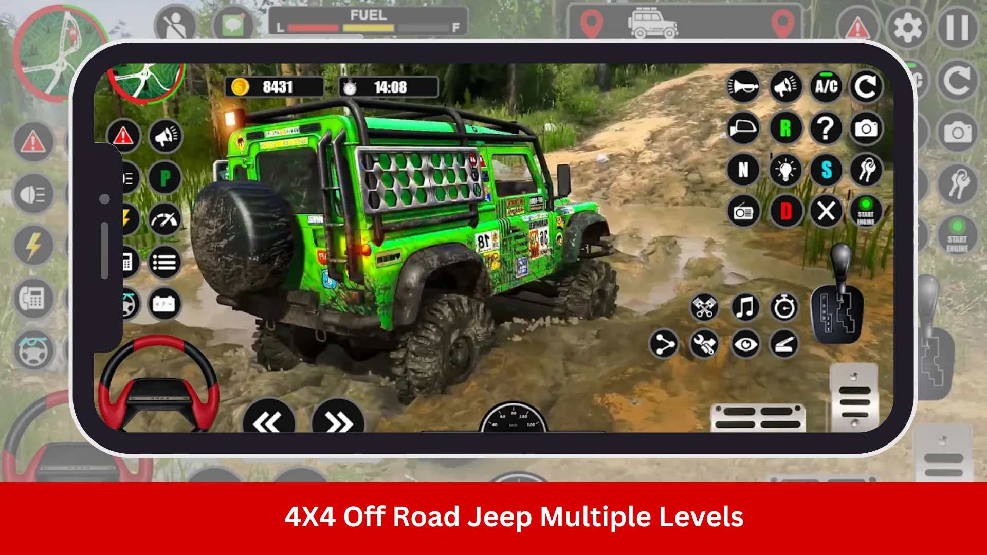 Offroad Mud Truck Driving Game | Indus Appstore | Screenshot