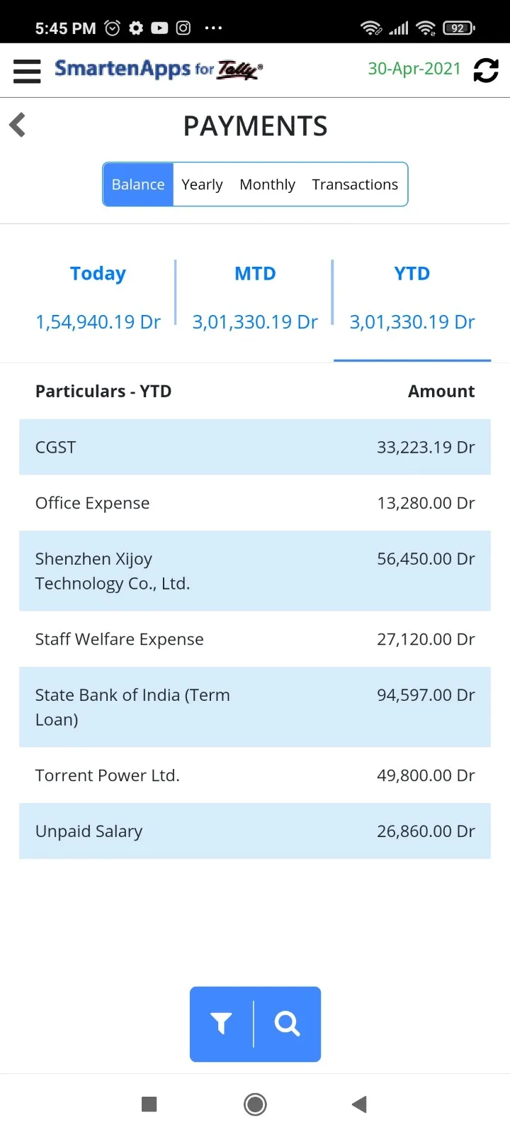 SmartenApps for Tally | Indus Appstore | Screenshot