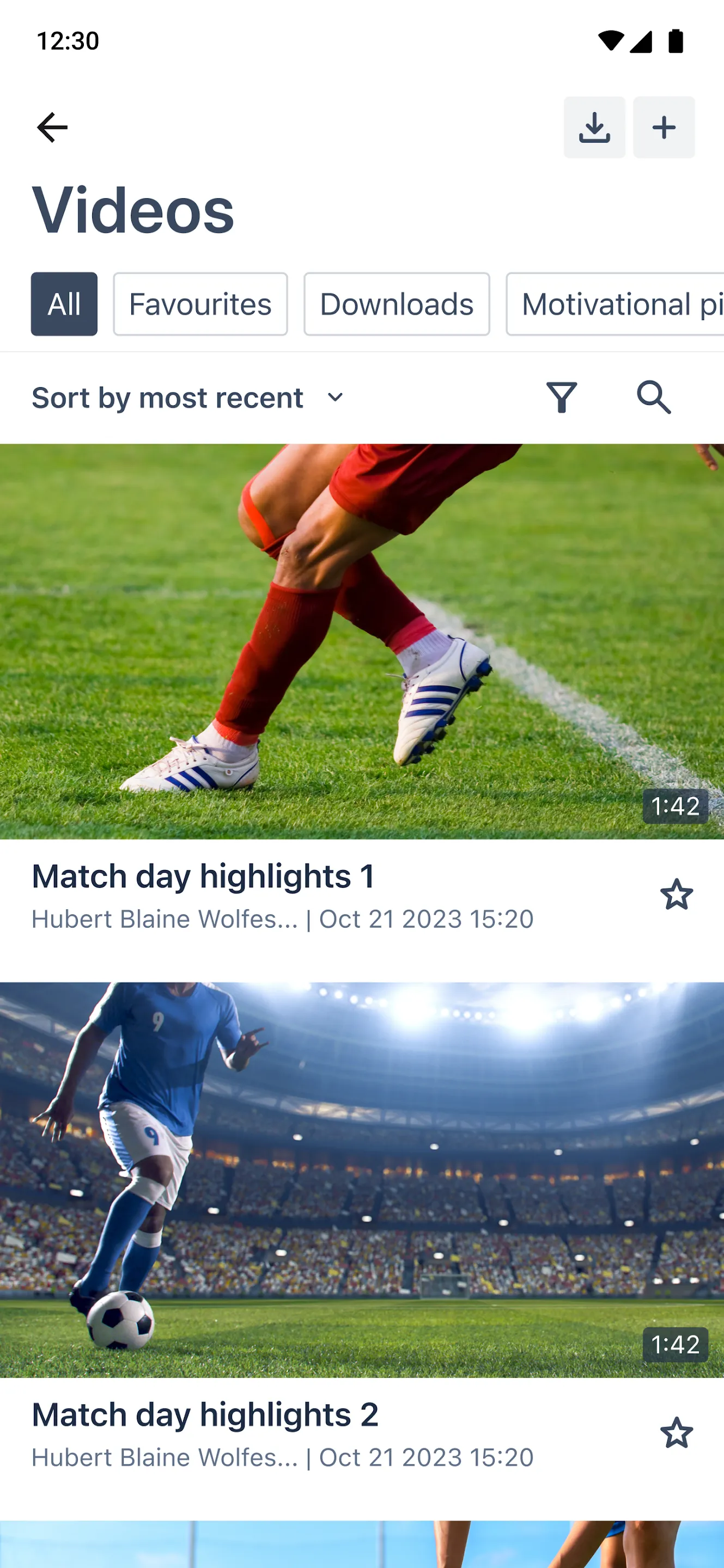 Athlete | Indus Appstore | Screenshot