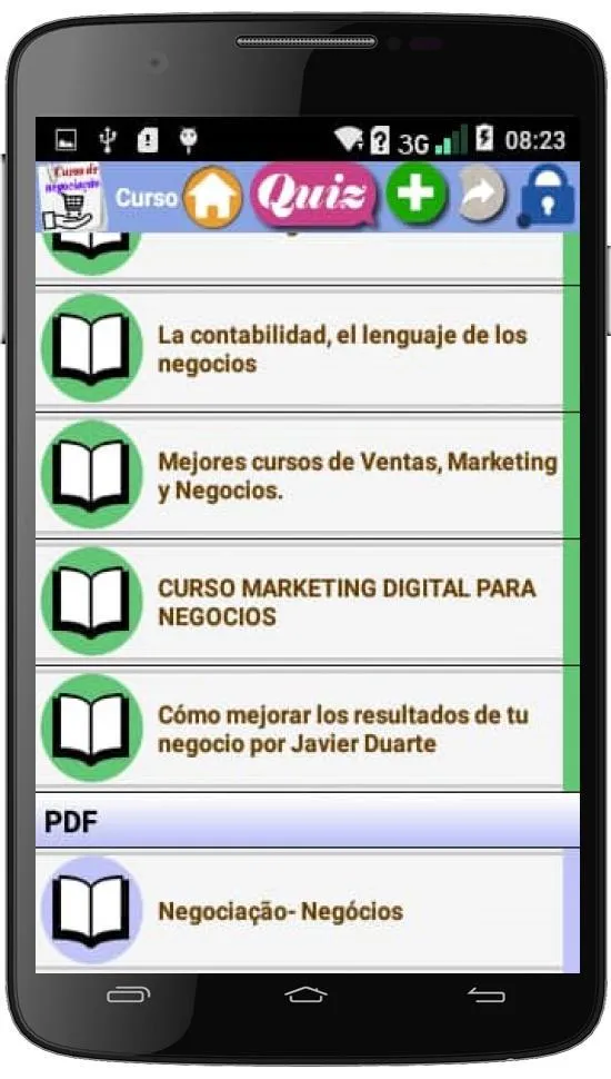 Curso de Negociação- Negócios | Indus Appstore | Screenshot