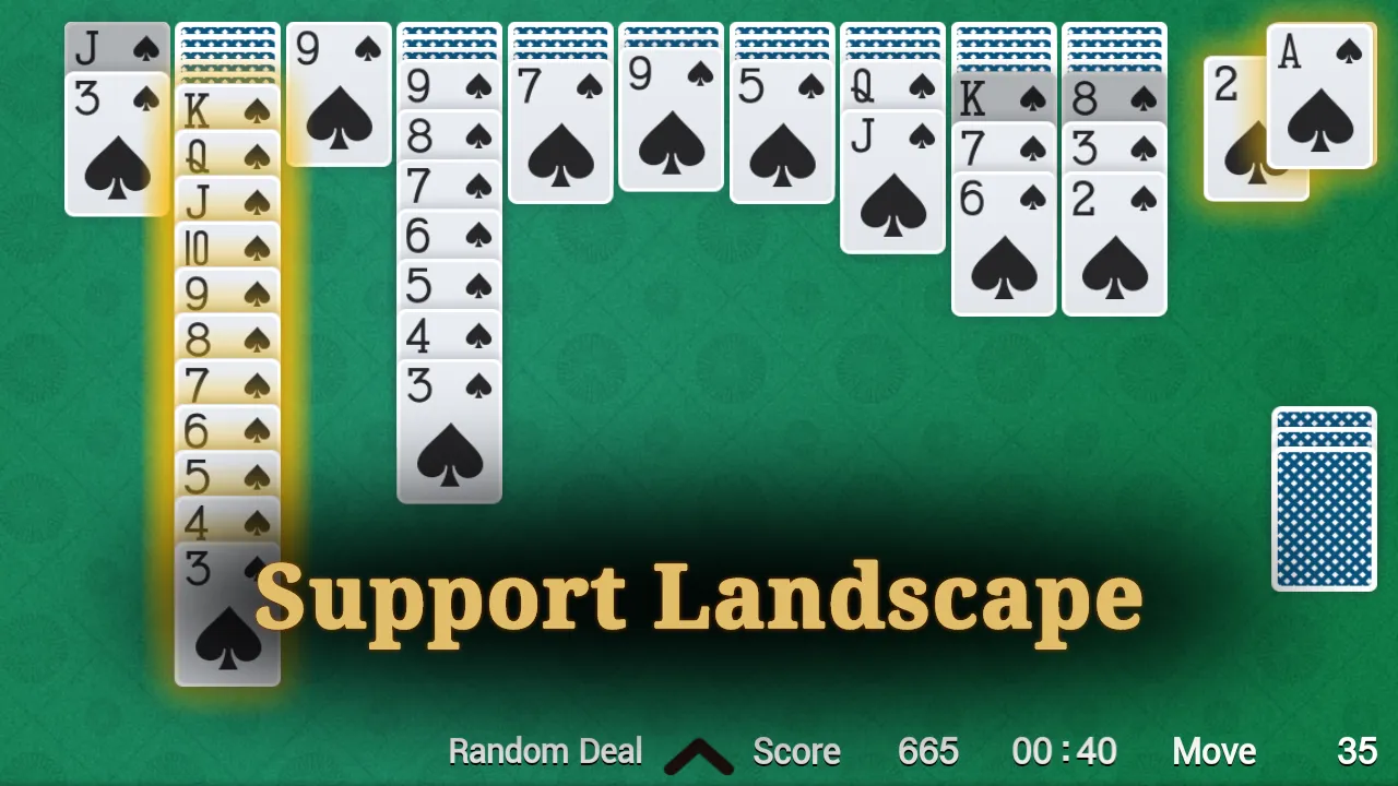 Spider Solitaire | Indus Appstore | Screenshot