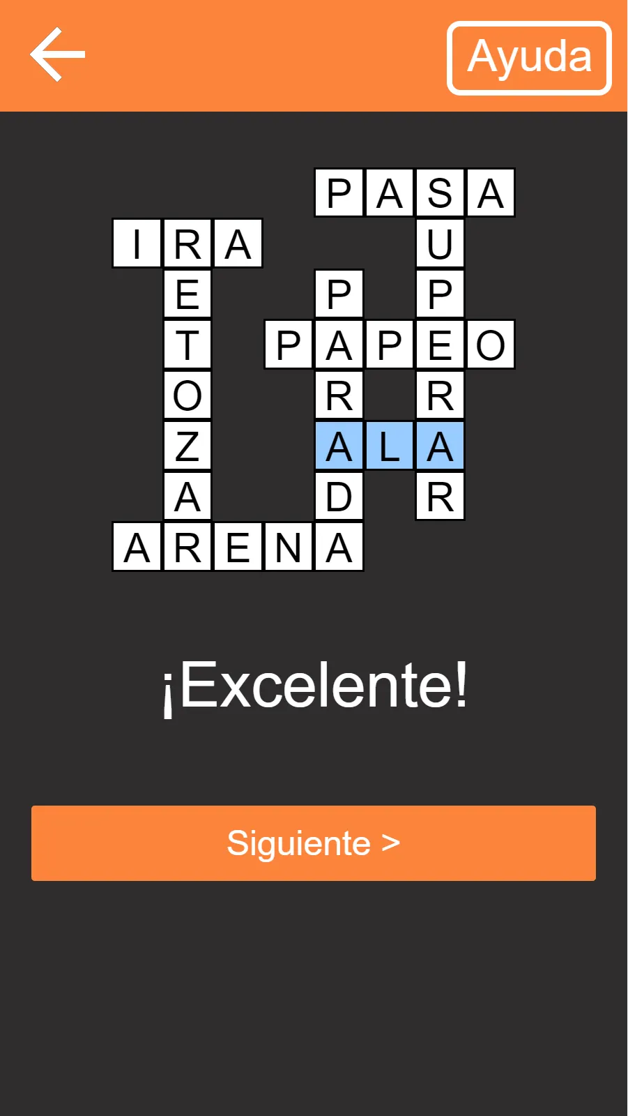 Crucigramas - en español | Indus Appstore | Screenshot