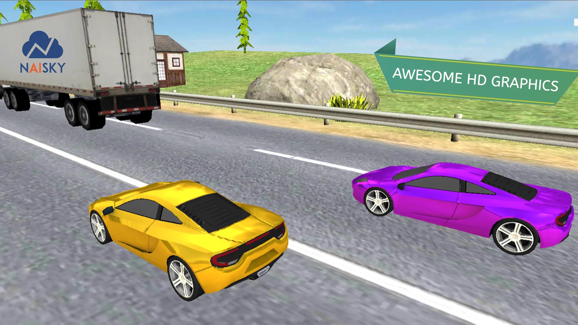 VR Highway Traffic Car Racer | Indus Appstore | Screenshot