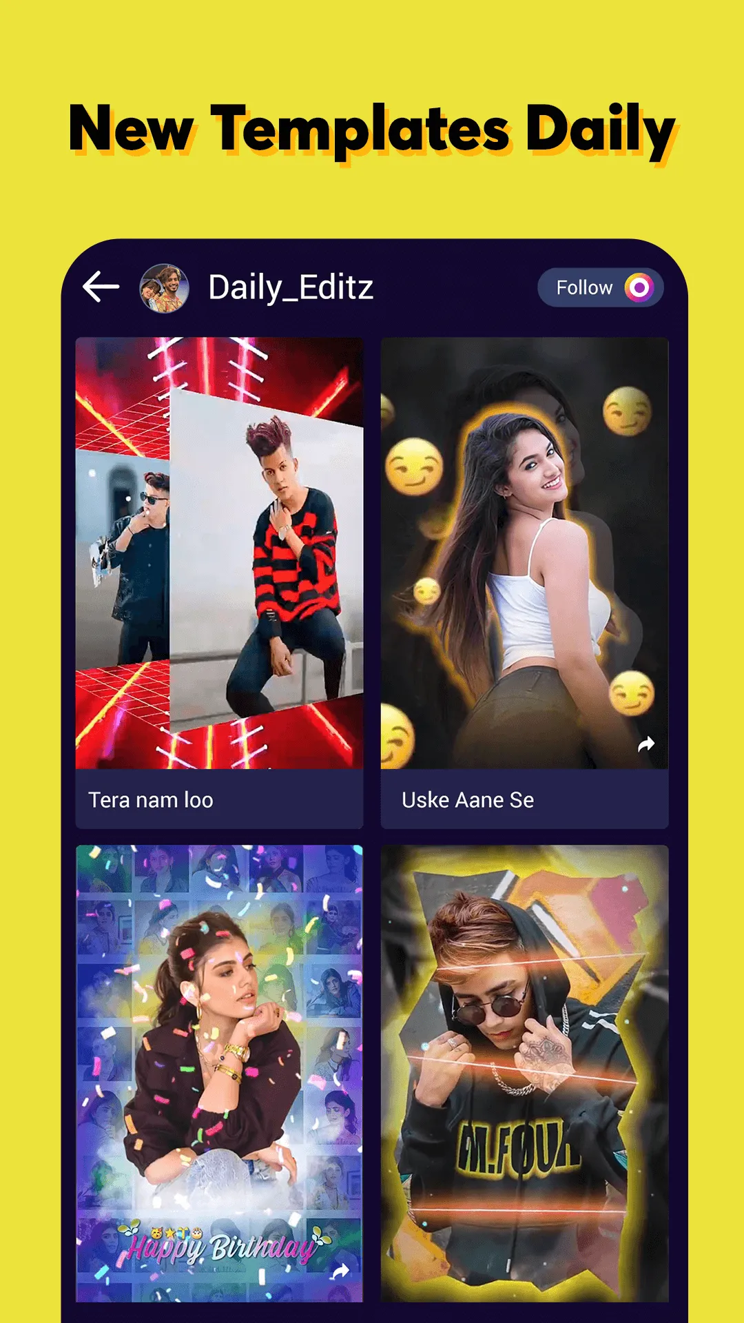 Voiz - Music Video Maker | Indus Appstore | Screenshot
