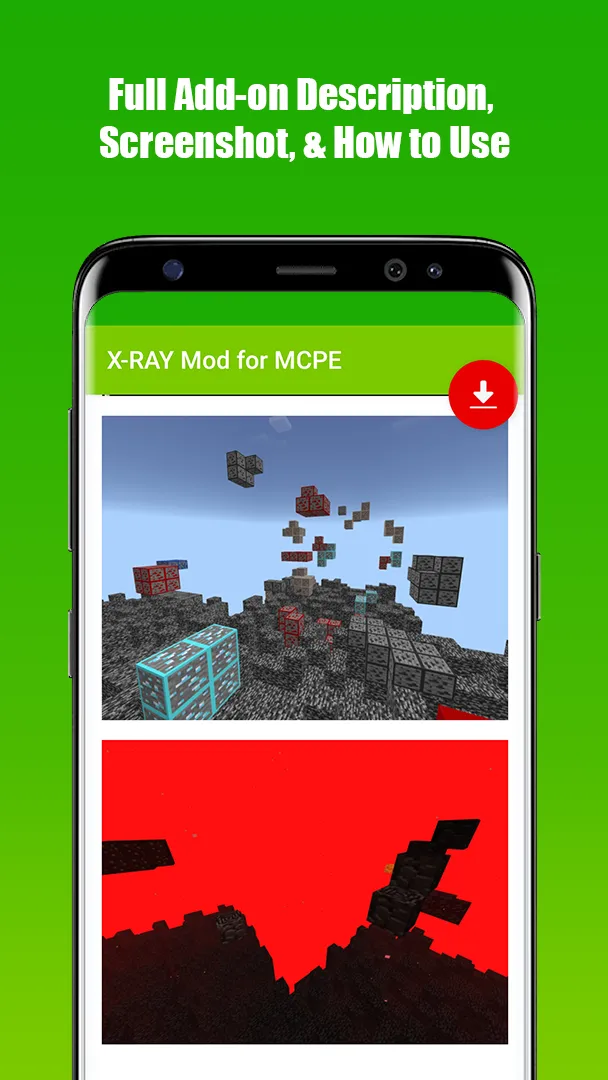 X-RAY Mod for MCPE | Indus Appstore | Screenshot