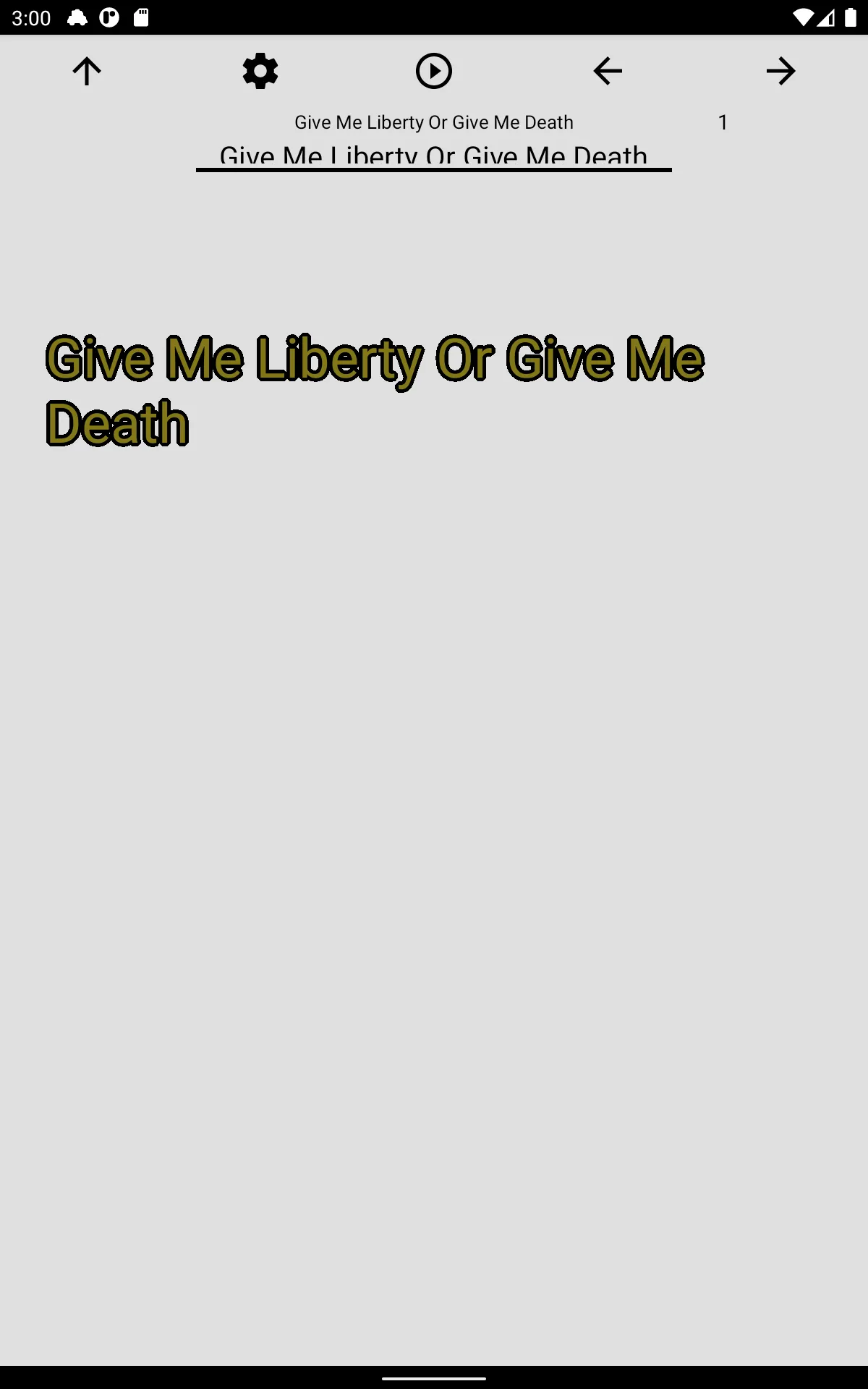 Book, Give Me Liberty Or Give  | Indus Appstore | Screenshot