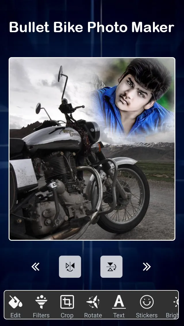 Bullet Bike Photo Editor | Indus Appstore | Screenshot