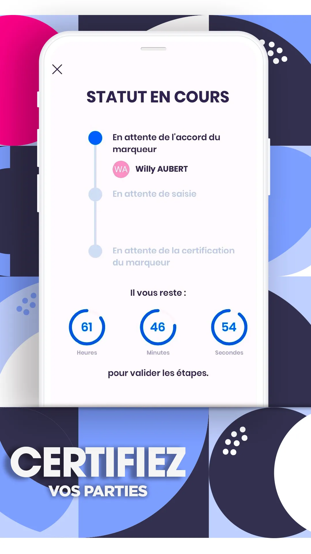 kady Golf, résa, scores & WHS | Indus Appstore | Screenshot