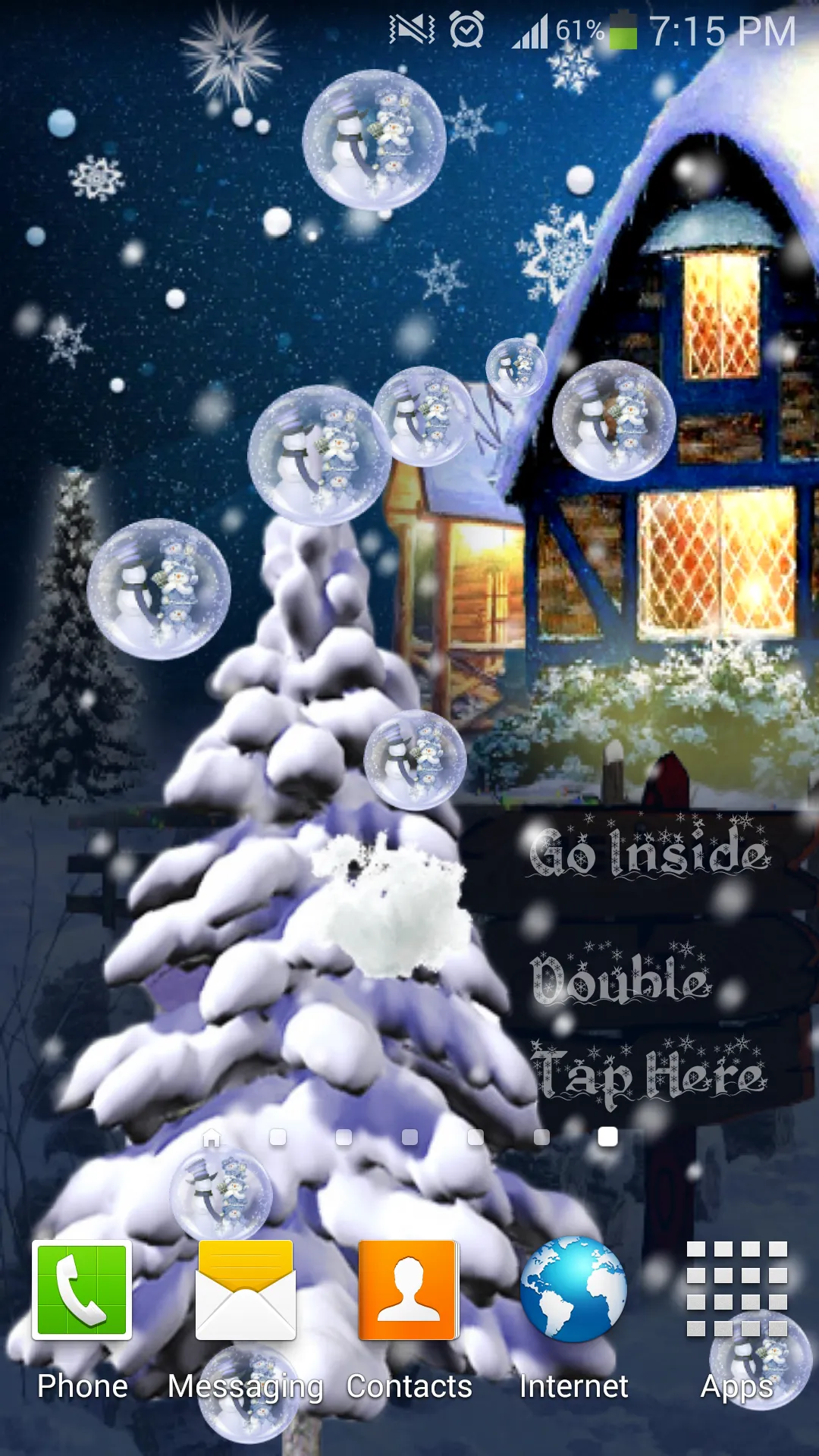 Christmas live wallpaper | Indus Appstore | Screenshot