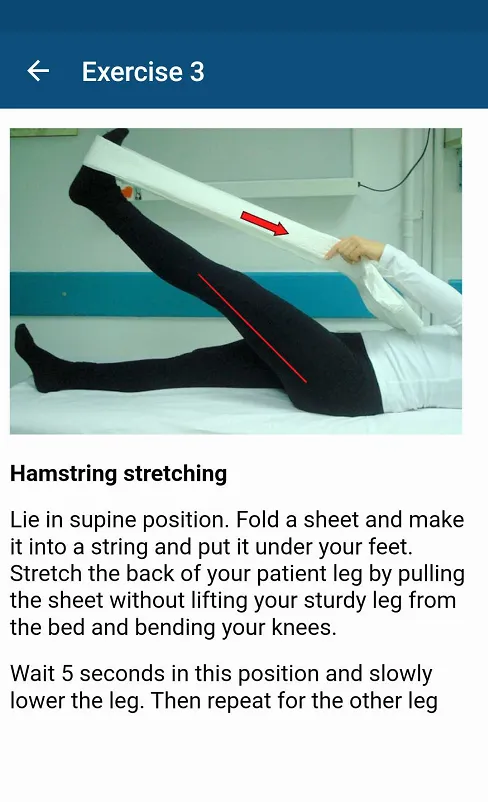 Knee Osteoarthritis Exercises | Indus Appstore | Screenshot