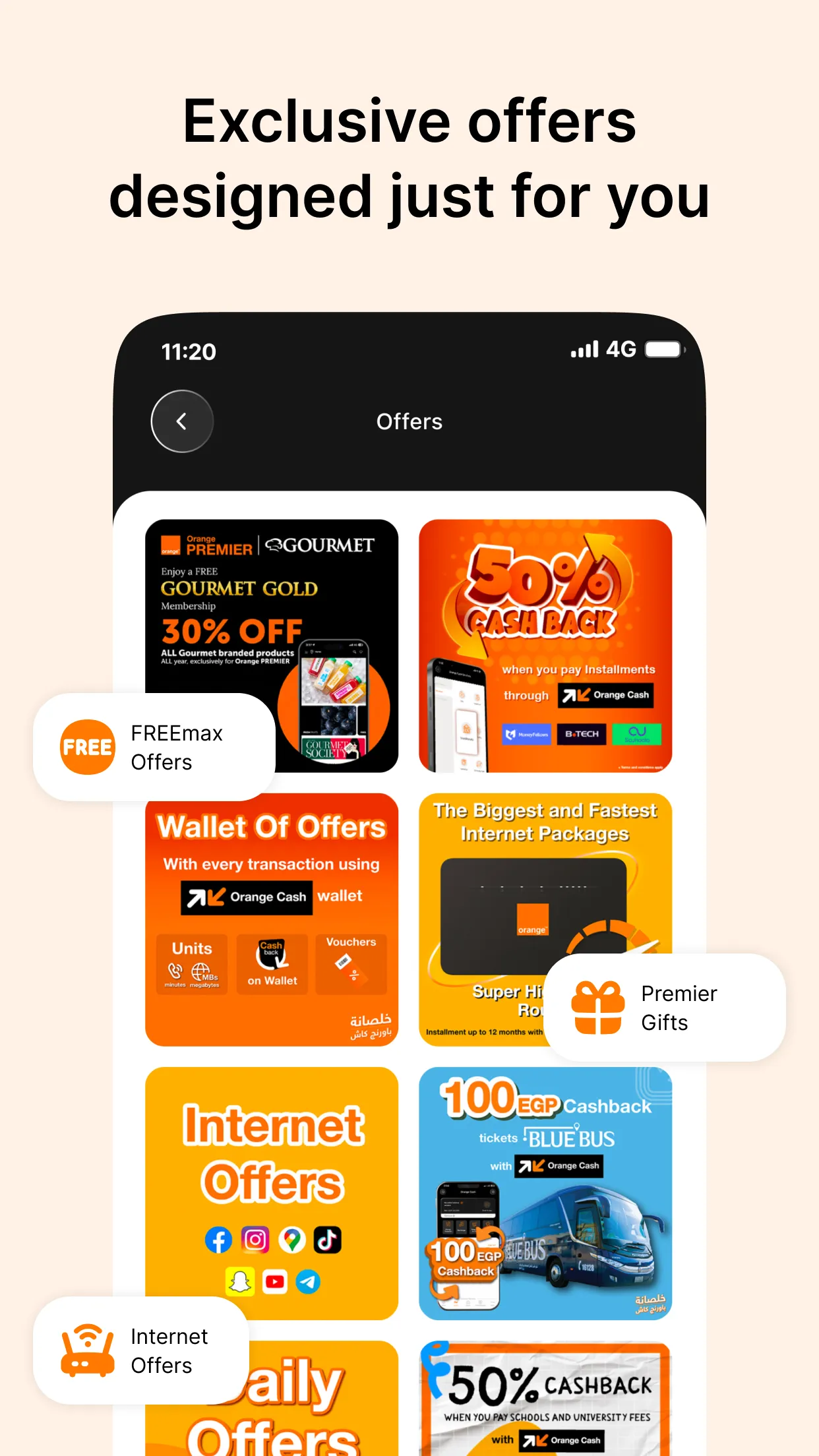 My Orange Egypt | Indus Appstore | Screenshot