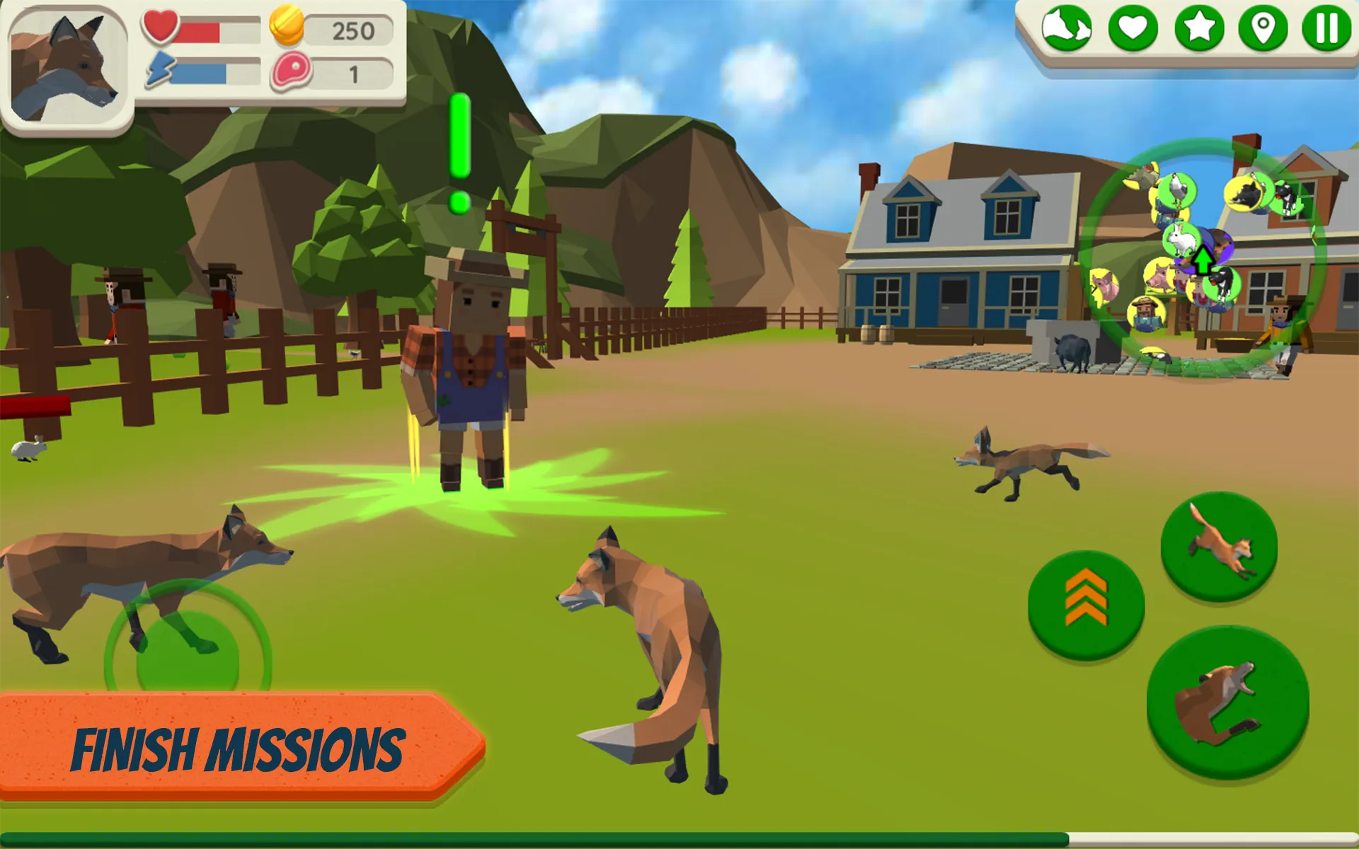 Fox Family - Animal Simulator | Indus Appstore | Screenshot