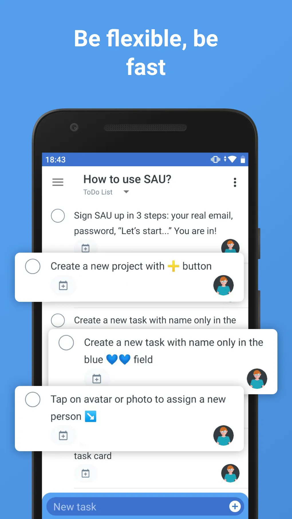 SAU: Task & project tracker | Indus Appstore | Screenshot