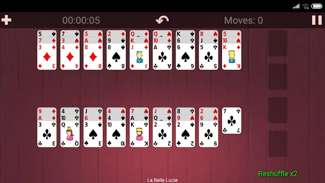 La Belle Lucie Solitaire | Indus Appstore | Screenshot