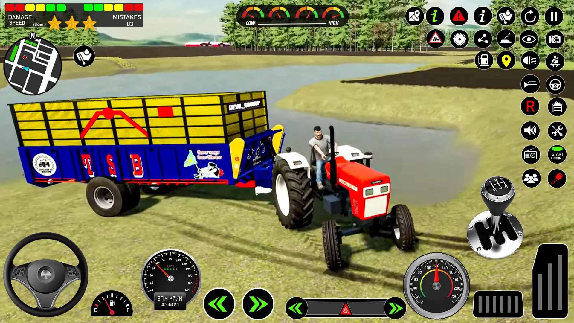 Tractor Farming Game 3D Sim | Indus Appstore | Screenshot