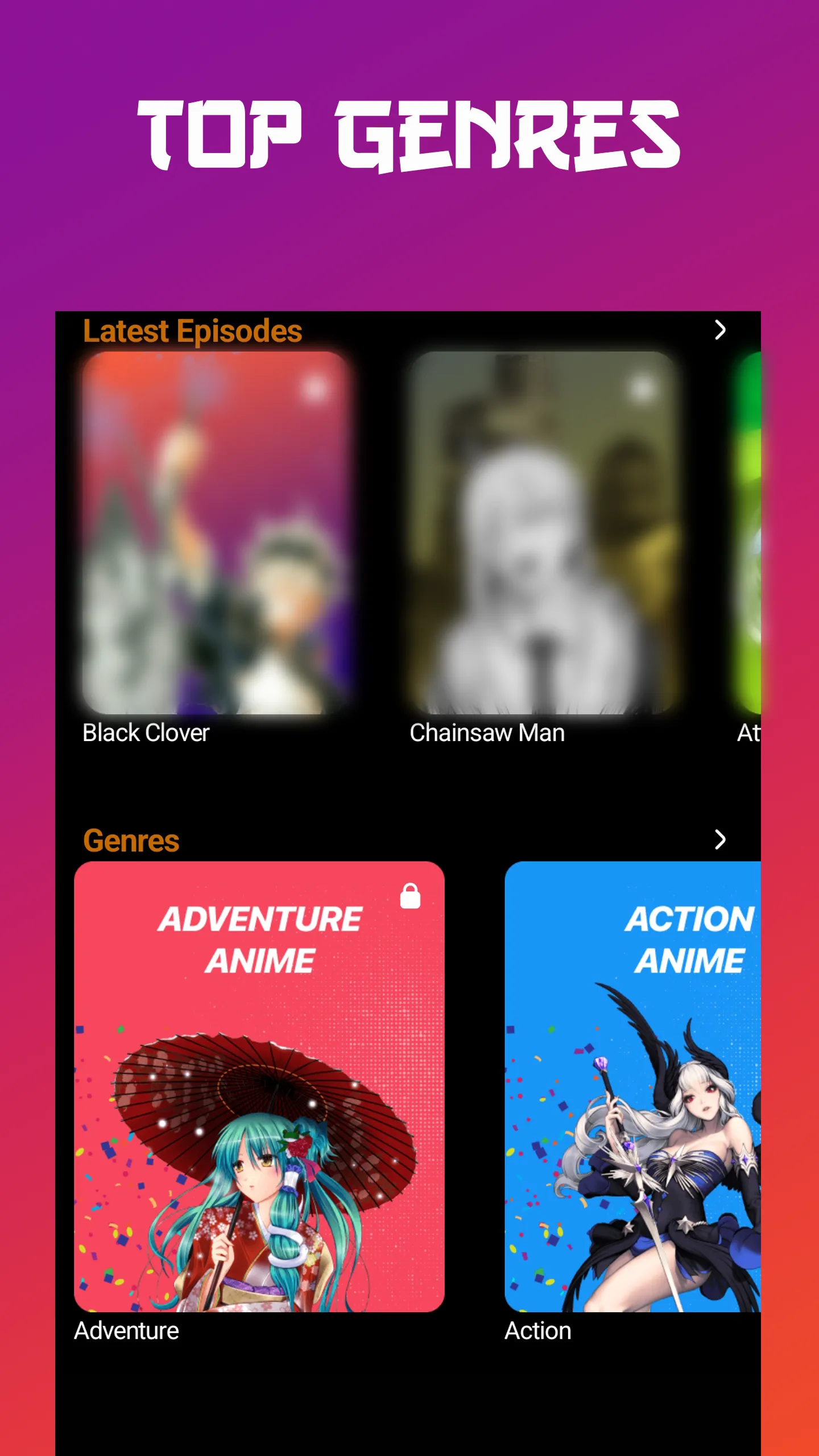 Anime tv - Anime Watching App | Indus Appstore | Screenshot