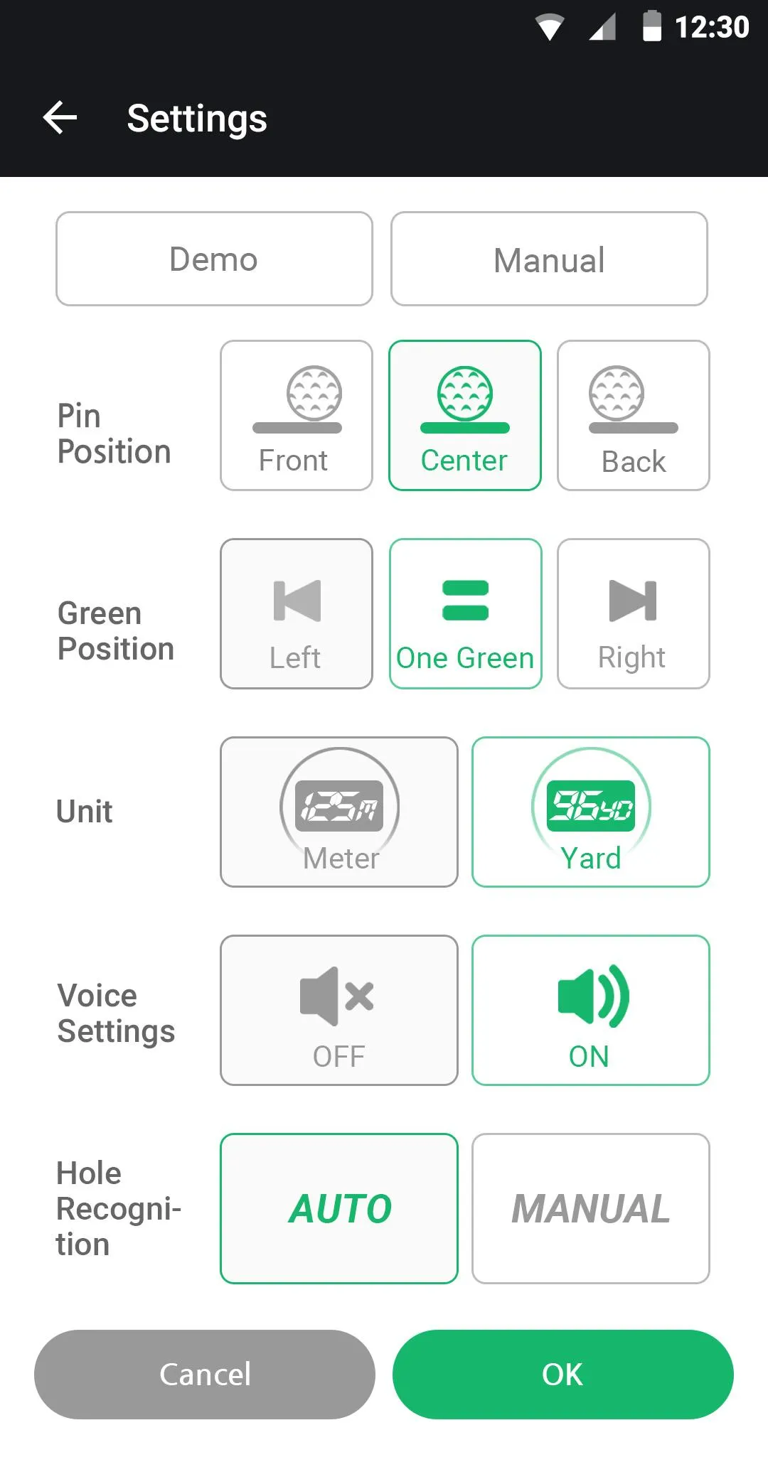 Golfwith:GOLF GPS VOICE | Indus Appstore | Screenshot