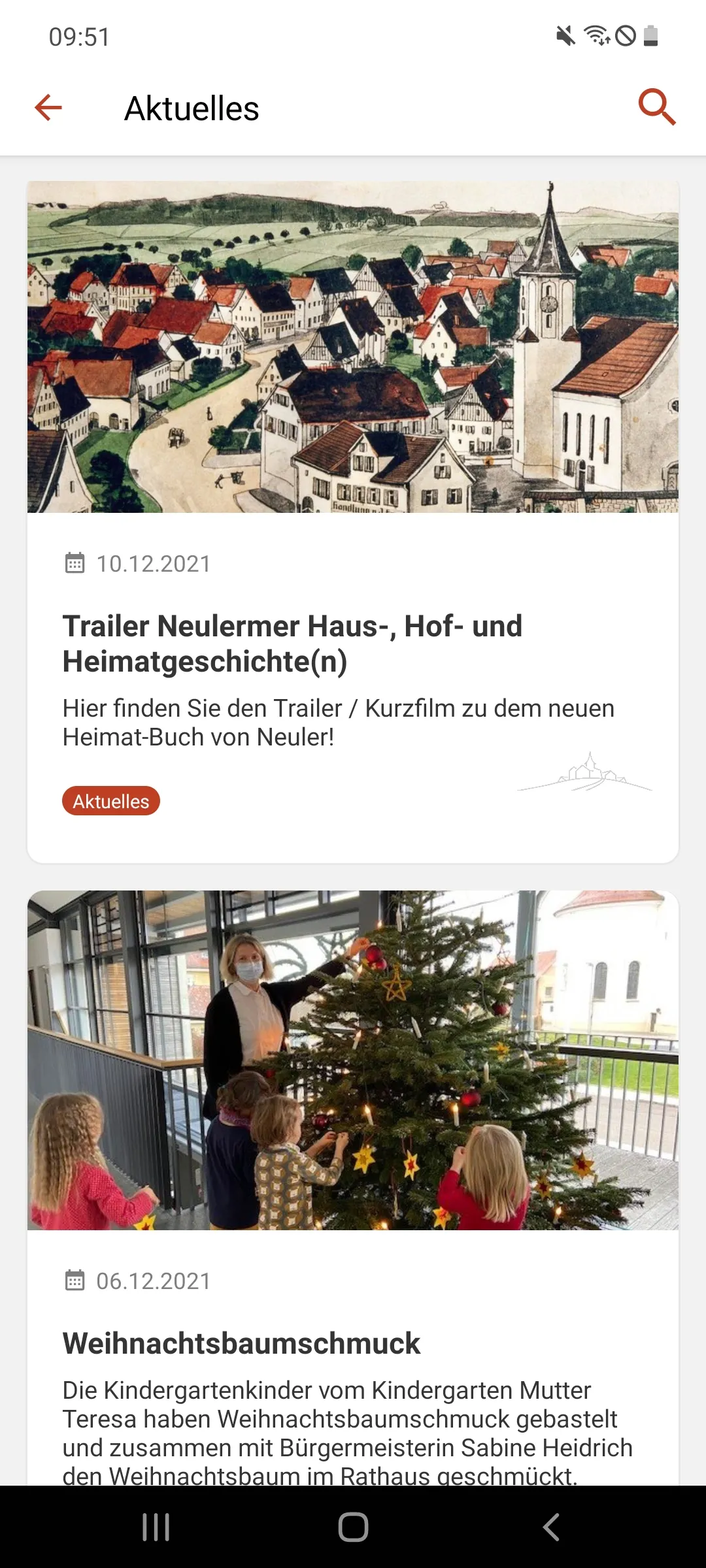 Gemeinde Neuler | Indus Appstore | Screenshot