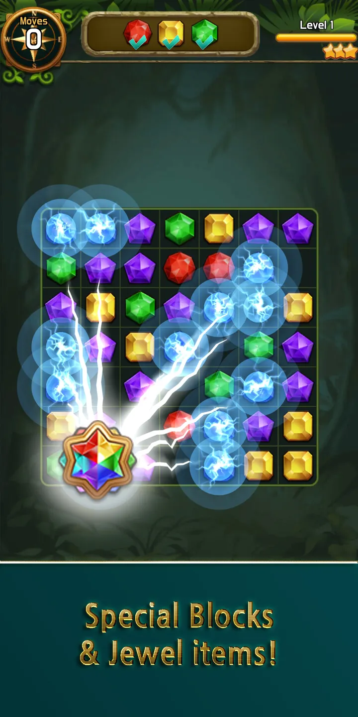 Jewel & Gem Crush-Match Master | Indus Appstore | Screenshot