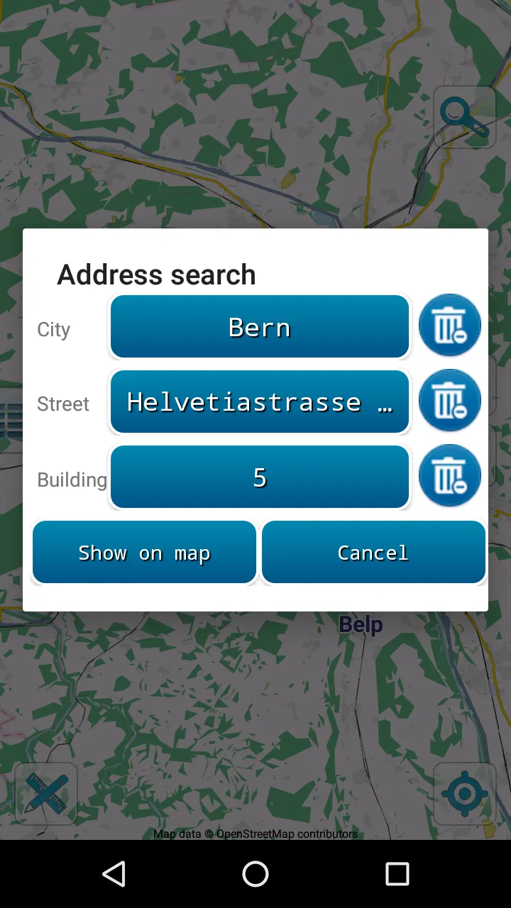 Map of Bern offline | Indus Appstore | Screenshot