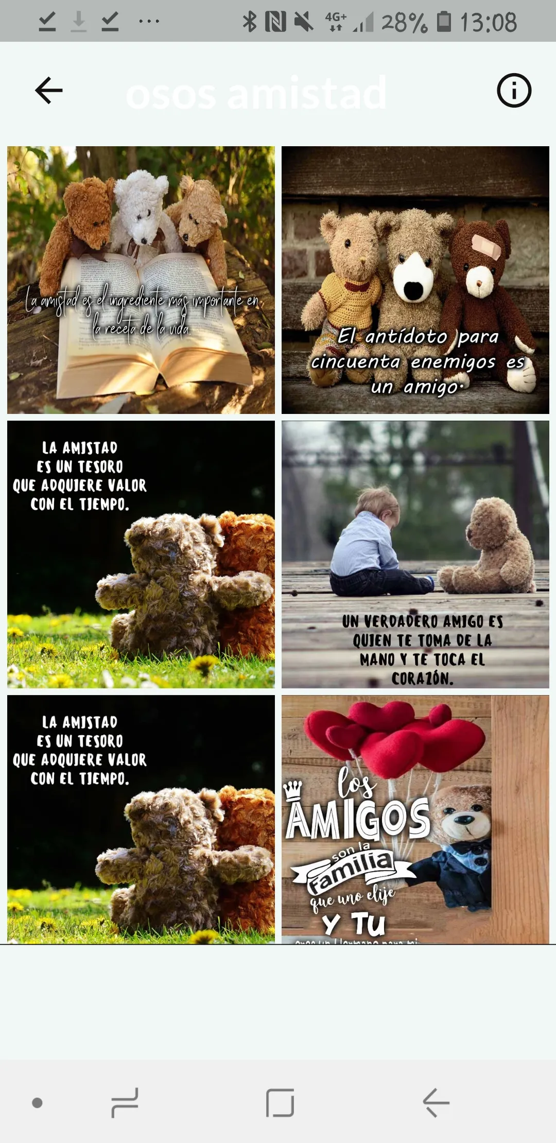 Frases de Amistad Osos tiernos | Indus Appstore | Screenshot