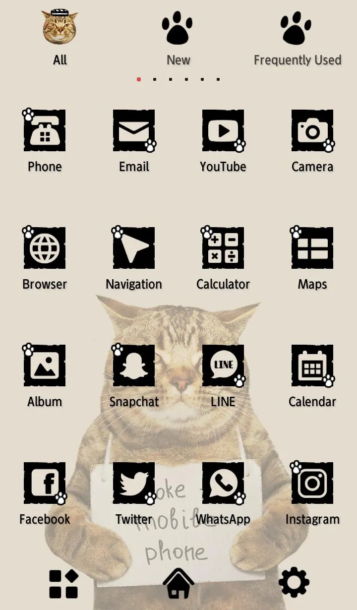 Cat Mug Shot Theme | Indus Appstore | Screenshot