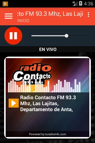 Fm Contacto 93.3 Las Lajitas - | Indus Appstore | Screenshot