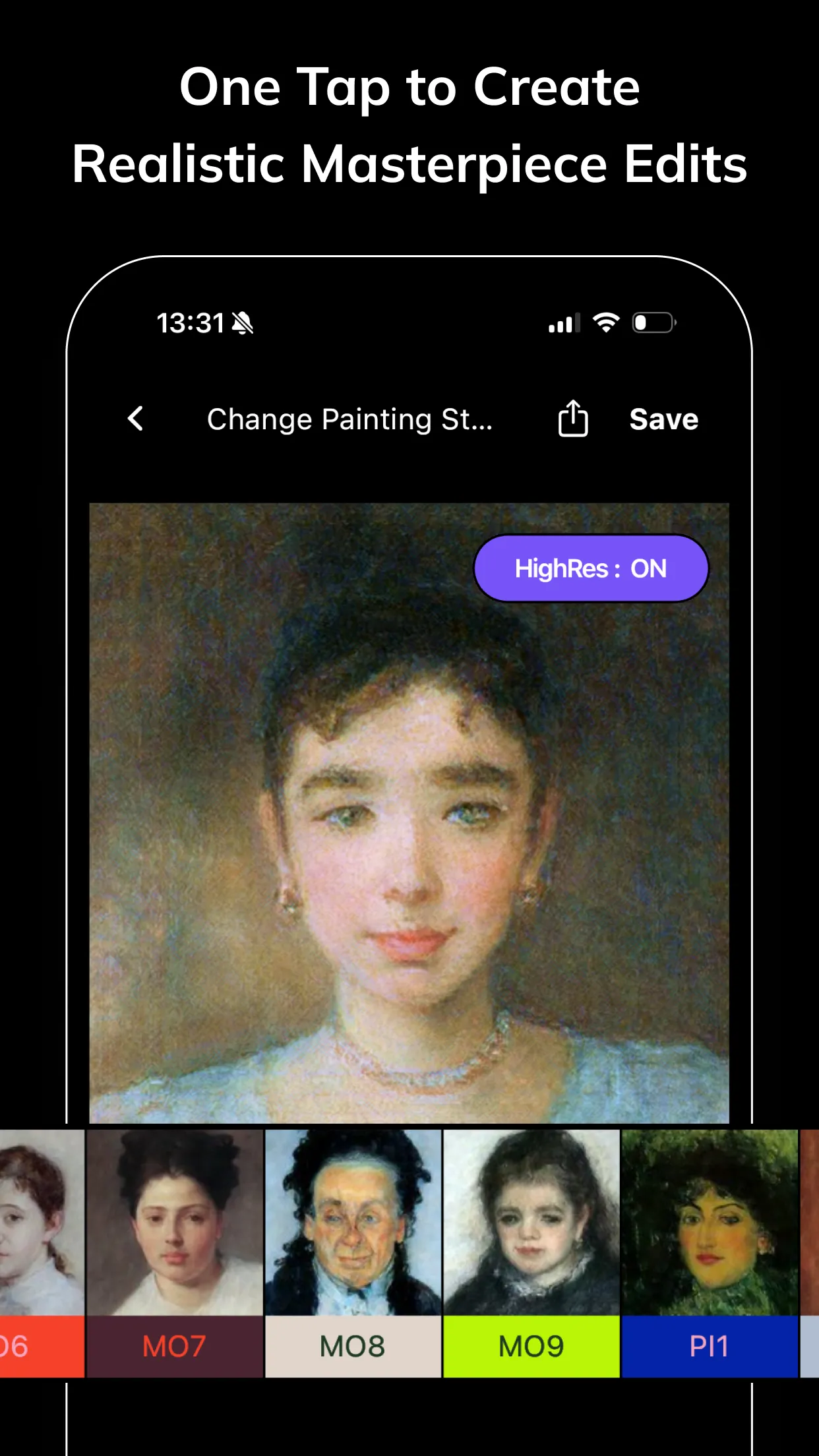 AI Gahaku: Photo to Painting | Indus Appstore | Screenshot